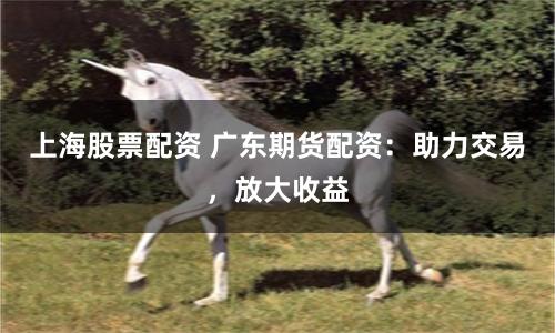 上海股票配資 廣東期貨配資：助力交易，放大收益